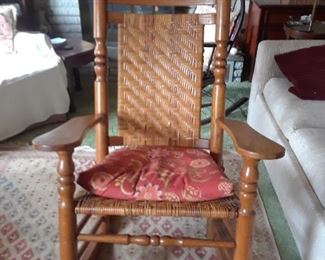 Amish oak rocker