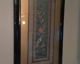 Chinese silk tapestry