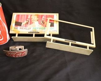 Vintage  Coca Cola  Salesman's Sample Billboard