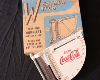 Vintage Coca-Cola Weather Watch 