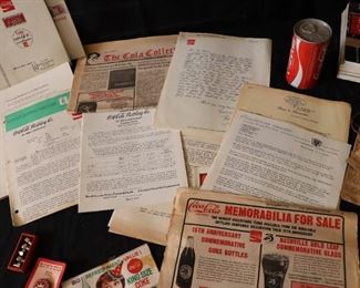 Vintage Coca-Cola  Correspondence  vintage Coca-Cola Ephemera