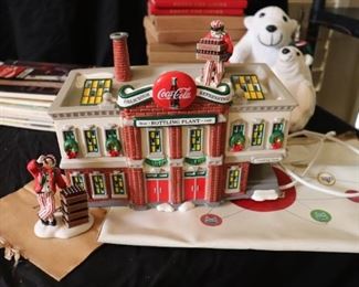 Vintage Coca-Cola  1994 Dept. 56 Bottling Plant