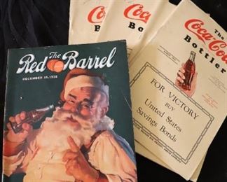 Vintage Coca-Cola  Dec. 1936 The Red Barrel