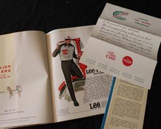 Vintage Coca-Cola  Letter