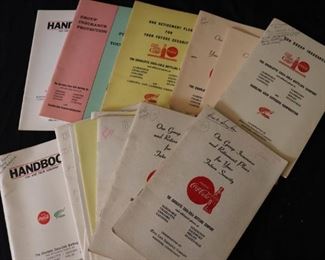 Vintage Coca-Cola  Work Pamplets