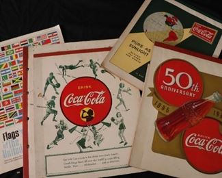 Vintage  Coca Cola school Notebooks  
