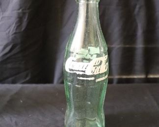 Vintage Coca-Cola Error Bottle 
