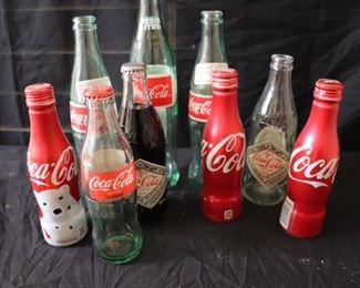 vintage Coca-Cola bottles