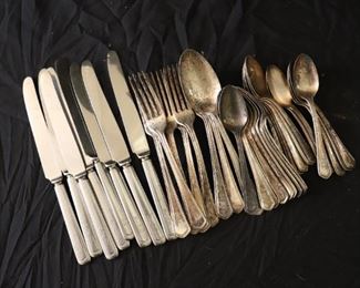 1920'S COCA-COLA SILVERWARE SET    VERY RARE  Restaurant Flatware from Restaurant Cafe  in Charlotte Bottling Company  Marked Coca-Cola