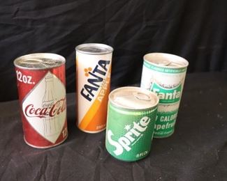 Rare Pull Tab soda cans