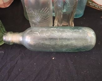 Antique Torpedo Bottle Ross's  