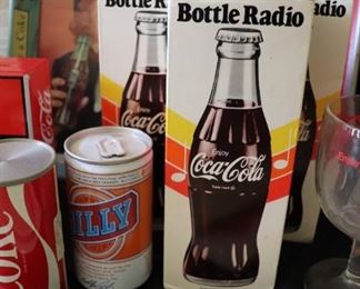 Vintage Coca-Cola  Bottle Radio 