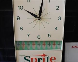 starburst sprite  wall clock
