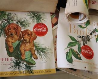 Vintage Coca-cola Calenders