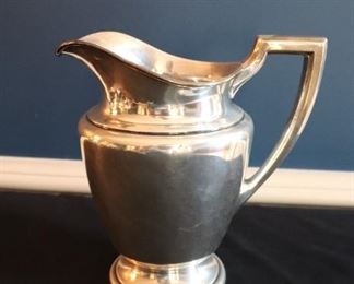 Alvin Sterling Silver Pitcher. 
