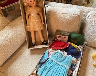Vintage doll with all the accessories Honey doll