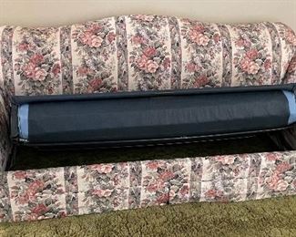 11______$190 
Floral Sofa hideway bed&nbsp;
 • 34 high 94 wide 26deep 