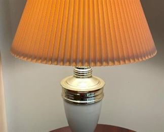 17______$50 
Touch lamp cream & gold&nbsp;