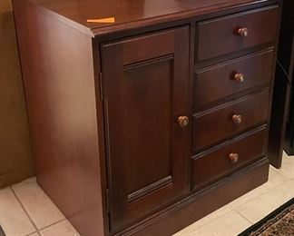 19______$595 
Ethan Allen Desk Corner + 1 side piece cabinet
desk • 78high 60wide 
cab • 30high 29wide 22deep 