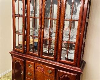 28______$395 
China cabinet by Universal Furniture&nbsp;
 •  86high 58 wide 17deep