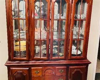 28______$395 
China cabinet by Universal Furniture&nbsp;
 •  86high 58 wide 17deep