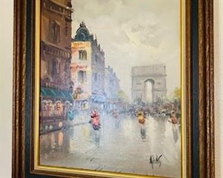 $90 Paris painting 