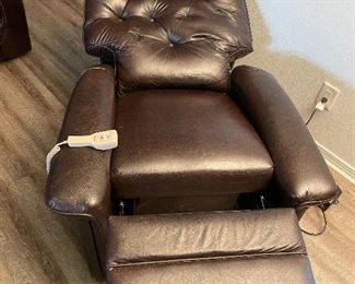 2______$175 		
Lift chair by Pride Dewitt Company 
Left recliner  • 42high 36wide 36deep 