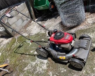 43______$195 		
Lawn mower Troy bilt TB270