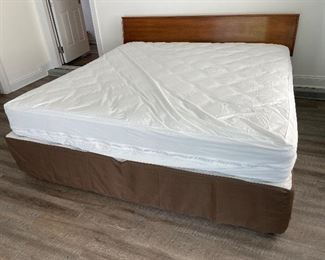 19______$295 		
King size bed mid century modern headboard 