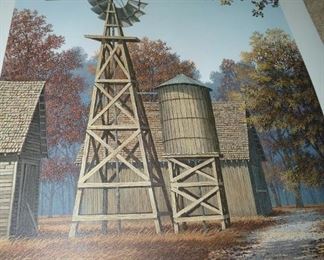 Jim Harrison print signed