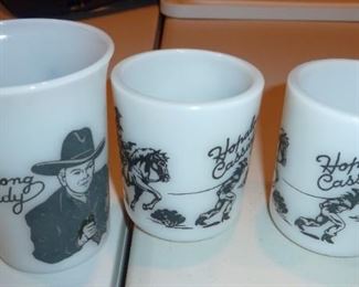 authentic vintage Hopalong Cassidy glasses
