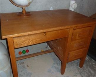 oak desk