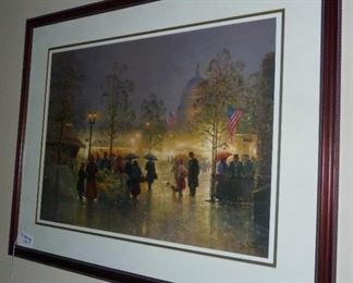 G.Harvey framed print