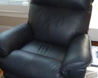 genuine leather recliner