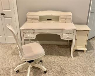 Pottery Barn desk and chair