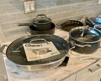 Calphelon, Cuisinart and Pampered Chef