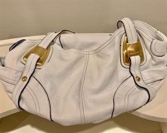 B. Makowsky leather hobo bag.