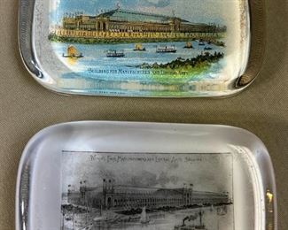015 1893 Columbian Expo Paperweights