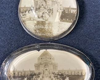 035 1904 Louisiana Purchase Paperweights