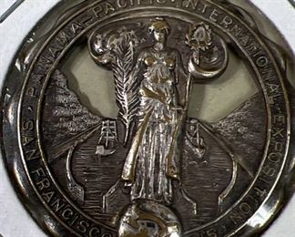 041 1915 Panama Pacific Souvenir Fob