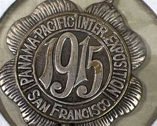 042 1915 Panama Pacific Expo Souvenir Fob