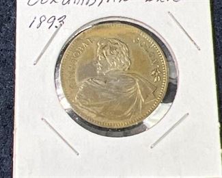 049 1893 Columbian Expo Coin