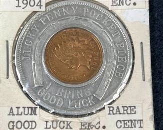 054 1994 Louisiana Purchase Encased Lucky Penny