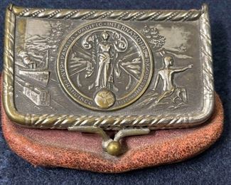 062 1915 PanamaPacific Worlds Fair Coin Purse