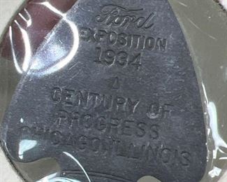 083 Ford Exposition 1934 Token V8 Century of Progress Chicago