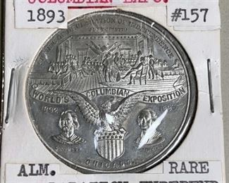 Columbian Expo So Called Dollar HK-157 Declaration of Independence