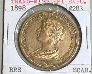 143 1898 TransMississippi Official Medal