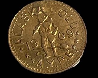 193 1909 AYPE 14DWT Exposition Gold
