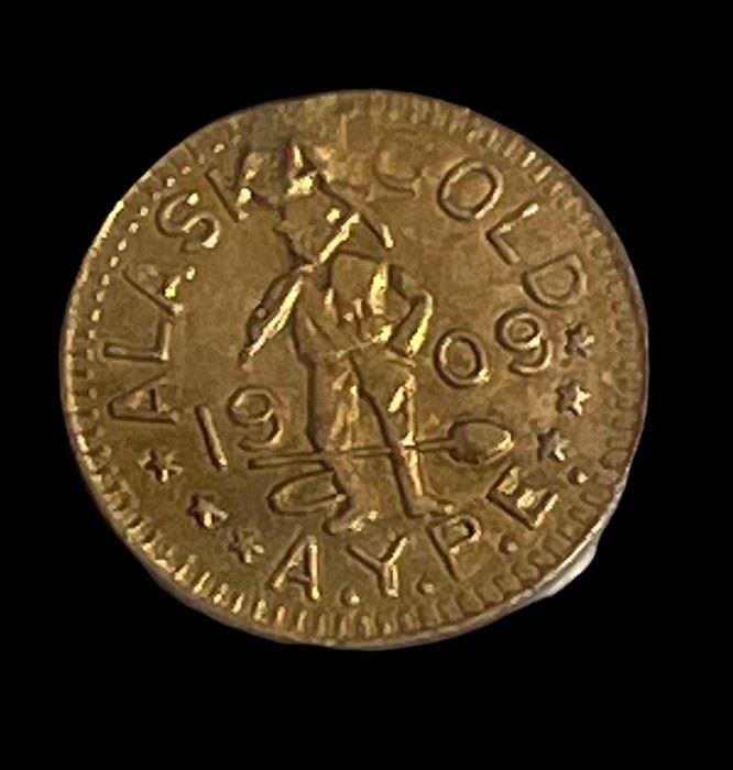 193 1909 AYPE 14DWT Exposition Gold