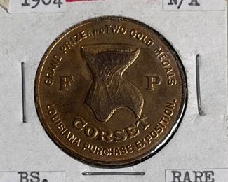 191 1904 Louisiana Purchase FP Corsets 2nd Prize